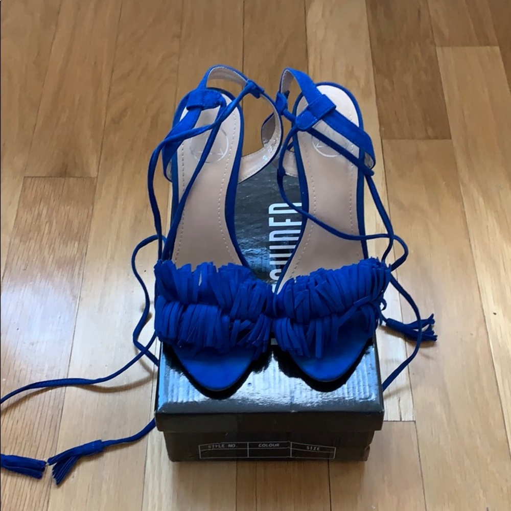 Blue Strappy Sandal